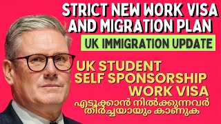 UK Immigration Update Strict New Work visa and migration plan set to be announced by PMUK Students [upl. by Eelrehpotsirhc]