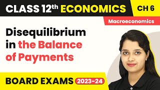 Disequilibrium in the Balance of Payments  Open Economy Macroeconomics  Class 12 Macroeconomics [upl. by Eiwoh415]