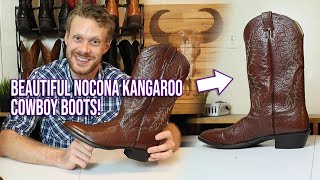 Nocona Kangaroo Cowboy Boots are AWESOME [upl. by Coombs]