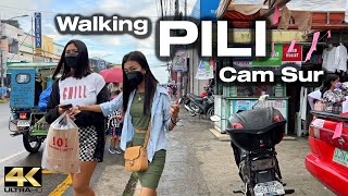 PILI Camarines Sur Bicol Philippines  Walking Tour 4K [upl. by Jaime]