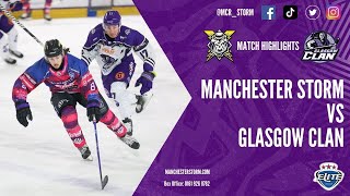 Goals  Manchester Storm v Glasgow Clan [upl. by Emersen]