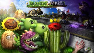 GameplayLink Plants vs Zombies Real Life Edition Version Final  Game NHP [upl. by Atnicaj]