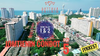 Jomtienin Condot 5 View Talay 1 amp 2 [upl. by Atinhoj]