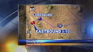 6 killed in crash west of Lordsburg [upl. by Weber402]