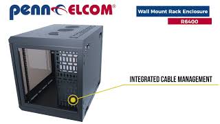 R6400 Wall Mount Rack Enclosures  Penn Elcom [upl. by Barret158]