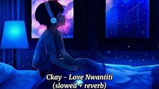 Ckay  Love Nwantiti slowed  reverb [upl. by Lawler754]