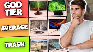 BEST 1440p Gaming Monitor Tier List 2024 [upl. by Iniffit]