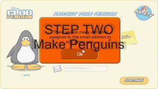 Club Penguin How to Make and Form Formation Bots [upl. by Win342]