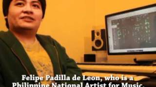 Documentary about Diwa de Leon  The Film Scorer Part 1 of 2 [upl. by Aserret277]