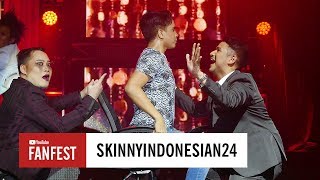 SkinnyIndonesian24  YouTube FanFest Indonesia 2017 [upl. by Lise]