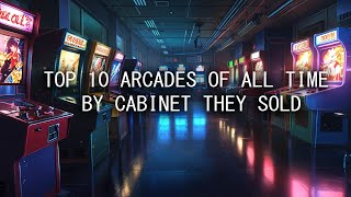 Top 10 Best Arcade Games of All Time  Most Popular Classics Ranked by Cabinets Sold [upl. by Atikat207]