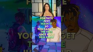 Fortnite Made It So You Can Get The Free Juice WRLD Skin Early and Heres What You Need To Know [upl. by Mettah]