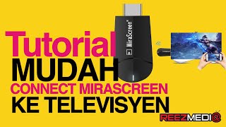 Tutorial MUDAH Connect Mirascreen Ke TV Android Senang Tengok Netflix [upl. by Clementia]