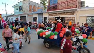 mojigangas de las fiestas patrias 2023 axochiapan [upl. by Tommie502]