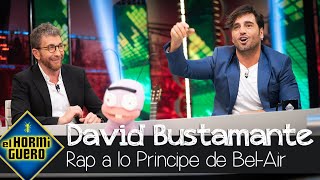 David Bustamante rapea No soy un Superman al ritmo de El príncipe de Bel Air  El Hormiguero [upl. by Llen576]