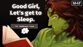 Sleep Aid Orc Cuddles with you in the Cold Tent Friends to Lovers  M4F ASMR Audio RP [upl. by Bartholomeo514]