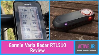 Garmin Varia Radar RTL510 Review  Cycling safety amp accident prevention device [upl. by Akinar]