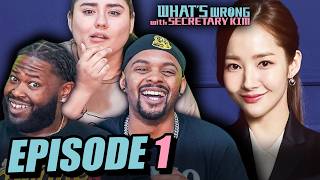 Whats Wrong with Secretary Kim Episode 1 REACTION [upl. by Ivette]