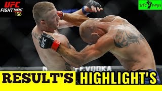 UFC Vancouver Results Highlights  Cowboy vs Gaethje [upl. by Rebe740]