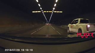 Driving through the Burnley Tunnel Melbourne [upl. by Aikmat527]