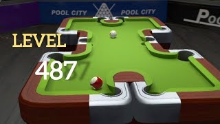 pooking  Billiards City l Level 487 ll [upl. by Notwen595]