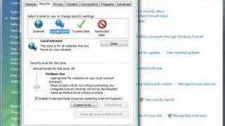 Lesson07Change Internet Security Settings [upl. by Atnes]