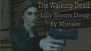 The Walking Dead Lilly Shoots Doug By Mistake Episode 3 [upl. by Ecar]