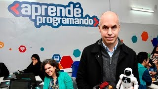 Lanzaron en la Ciudad el programa “Aprendé Programando” [upl. by Ulah]