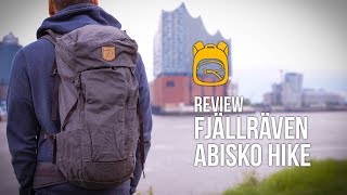 Fjällräven Abisko Hike  Review auf Deutsch  Rucksack Test [upl. by Notwal732]