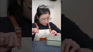 Highend handcrafted leather bag can customize different colors and handpainting do you love it🥰 [upl. by Kevina]