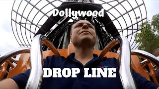 Dollywood  Drop Line POVREVERSE POVRIDER CAM  NEW 2017 [upl. by Magavern]