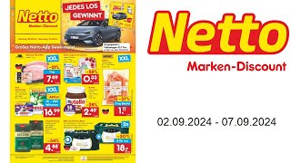 Netto MarkenDiscount Prospekt DE  vom 0209 bis 07092024 [upl. by Nickolaus]