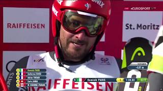 St Moritz 2017 Mens Downhill [upl. by Ajnos351]