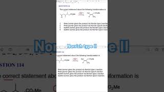 Norrish type II Reaction photochemistry namereactions [upl. by Trenton]