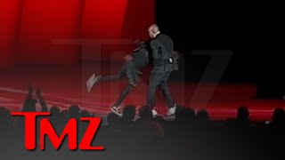 Dave Chappelle Tackled Slammed on Stage at Hollywood Bowl by Man with Gun  TMZ [upl. by Ytiak]