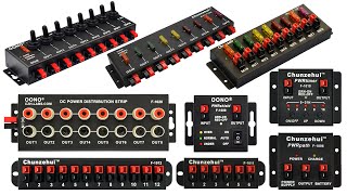 8 Channel Anderson Powerpole Connector Power Splitter Distributor Source Strip [upl. by Droflim]