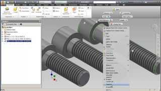 Add a Custom Material to a Custom Content Library Family in Autodesk Inventor [upl. by Rabma]