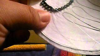 How to Bead Native American Beadwork Medallion [upl. by Ennadroj857]