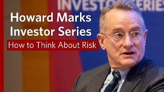 Howard Marks ​oaktreecapital CoChairman on Investing Risk – Wharton School Investor Series [upl. by Nica]