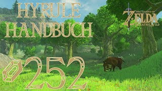 THE LEGEND OF ZELDA BREATH OF THE WILD 252  ALLE TIERE  Hyrule Handbuch 100 [upl. by Assilym]