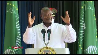 Remarks by President Kaguta Museveni│AUC bid [upl. by Barthold]