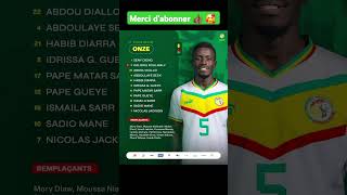 Match Sénégal vs Burkina Faço senegal sadiomane [upl. by Ycat]