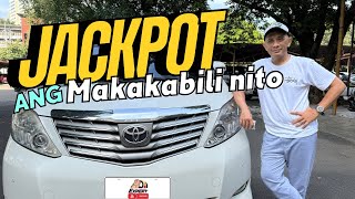 JACKPOT ang Makakabili nito LUMANG TOYOTA ALPHARD Goods na Goods sa kanyang edad [upl. by Ydnar313]