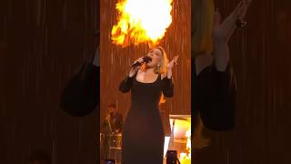 Powerful Set Fire To The Rain adele weekendswithadele concert highlights shorts fyp [upl. by Adnaerb]