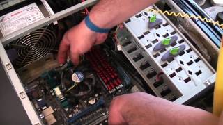 Asus P8Z77M Pro Motherboard Build [upl. by Nilac]