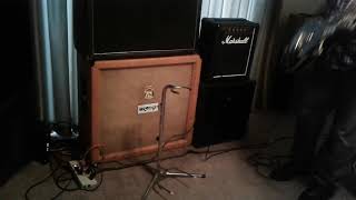 Marshall Lead 12 Thru Full Stack  Les Paul [upl. by Schlenger]