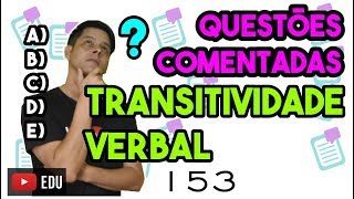 Questão 153 Transitividade verbal [upl. by Kroo156]