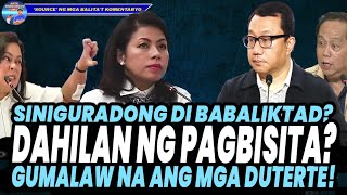 GUMALAW NA ANG MGA DUTERTE ANO ANG DAHILAN NG PAGBISITA SINISIGURONG HINDI BABALIKTAD SI LOPEZ [upl. by Mistrot929]