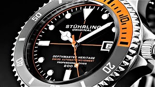 Top 10 Best Stuhrling Budget Watches for Men 2021 [upl. by Neelyt33]