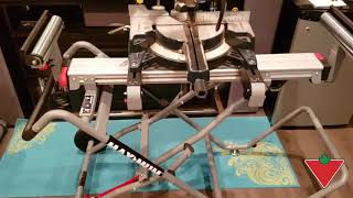 My product review MAXIMUM Mitre Saw Stand [upl. by Odrarej]